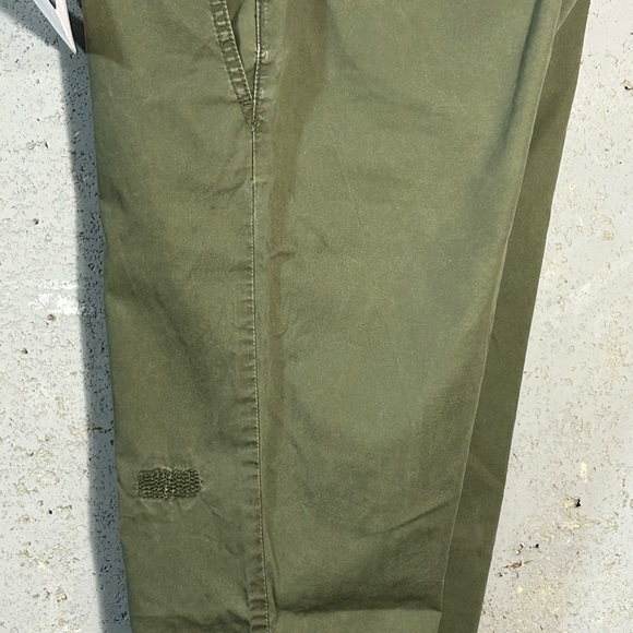 #056 Sz 8 Calvin Klein Jeans Green Chinos Durable Cotton - Picture 6 of 7